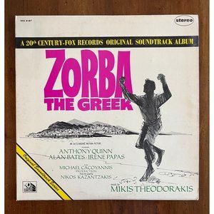 Zorba The Greek Original Motion Picture Soundtrack Album - Vinyl - Excellent Con